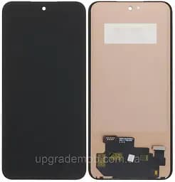 Дисплей Huawei Y6P 2020/ Honor 9A чорний + рамка
