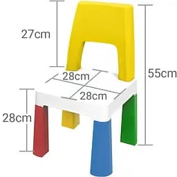 Дитячий стільчик Poppet Color Yellow (PP-003Y) - мініатюра 3