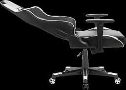Геймерське крісло GT Racer чорне з білим (X-2528 Black/White) - мініатюра 7