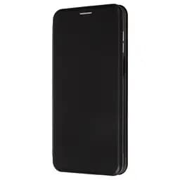 Чехол-книжка для Motorola G55 5G, G-Case, черный, кожаный чехол-книга из экокожи (PU) и TPU, с магнитом, с подставкой и вместительным кардхолдером, противоударный, защита всего корпуса, ArmorStandart (ARM81222)