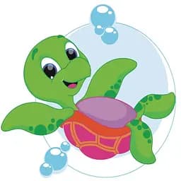 Набір для розпису по номерах Черепашка, Strateg, 30x30 см, ES073