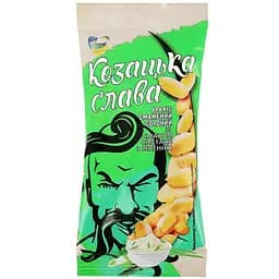 Арахіс Козацька слава зі смаком сметани з зеленню 50 г