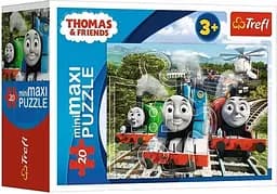 Набор Пазлы - (Мини - Макси) - "Три друга" / Паровозик Томас / (56019)