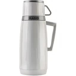 Термос Magio зі скляною колбою 500 мл білий (1058МG)