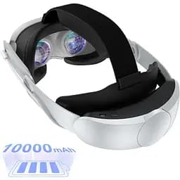 Ремешок на голову, совместимый с Quest 3, аккумулятор емкостью 10000 мАч