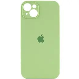 Чохол Epik Silicone Case Full Camera Protective AA для Apple iPhone 15, 6.1 М'ятний/Mint