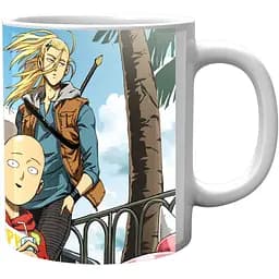 Кружка GeekLand Ванпанчмен One Punch Man Сайтама, Бласт, Світловий Флеш, Тацумакі OPM 02.13