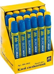 Клей силікатний, JOBMAX, 50 мл, з губкою, 36 шт. в упаковці