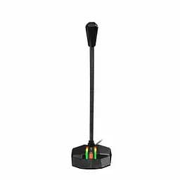 Настільний USB-мікрофон MeeTion MT-MC15 з підсвічуванням RGB 5В Гусяча шия на 360 градусів Чорний - мініатюра 2