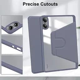 Чохол TPUCristal Pen holder 360 Poco Pad 12.1 / для Xiaomi Redmi Pad Pro 2024 Фіолетовий - мініатюра 5