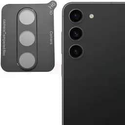 Захисне скло на камеру DK 3D Color Glass для Samsung Galaxy S23+ S916 015644 black - мініатюра 8
