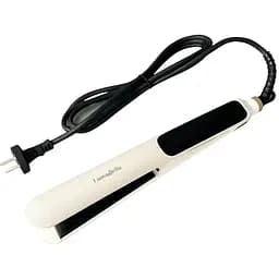 Випрямляч для волосся LumaBella LB-65007 з керамічними пластинами та регулюванням температури Білий