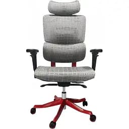 Геймерское кресло GT Racer серое с красным (X-626 Gray/Red)