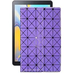 Чехол StatusCASE из экокожи для планшета Samsung Galaxy Tab A 10.5 (T595) Фиолетовый ромб