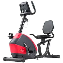 Горизонтальный велотренажер Hop-Sport HS-035L Solo красный 