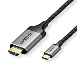 Кабель Choetech CH0021 Black USB-C to HDMI 4K@60Hz 1.8m (43-00177)