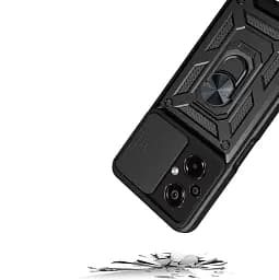Панель BeCover Military для Poco M5 4G Black (709121) - мініатюра 3