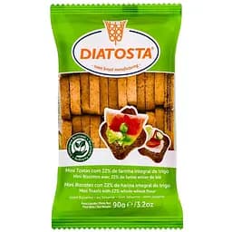 Тосты Diatosta Minigrill пшеничные из цельного зерна 90 г