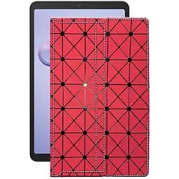 Чохол StatusCASE з екошкіри для планшету Samsung Galaxy Tab A 8.4 2020 Червоний ромб