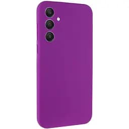 Чохол Lakshmi Silicone Cover Full Camera AAA для Samsung Galaxy A36 5G Сливовий/Purple
