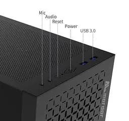 Корпус ALmordor Sparkle 170M Matx Lite Black (ALS170MMLBK) Без БП - мініатюра 8