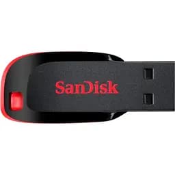 USB флеш-накопитель SanDisk Cruzer Blade 64GB USB-A 2.0 (SDCZ50-064G-B35) [128356]