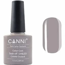 Гель-лак Canni Color Coat Soak-off UV&LED 128 світлий коричнево-сірий 7.3 мл