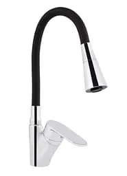 Змішувач для кухні Lidz Tani 007F3, Chrome/Black (k40) LDTAN007F3BCR37649