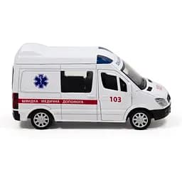 Автомодель дитяча Швидка допомога MERCEDES-BENZ SPRINTER TechnoDrive 250295 інерційна - мініатюра 4