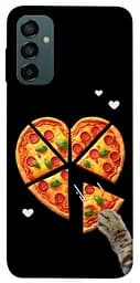 Чохол Demsky Pizza Love Cat для Samsung Galaxy M34 5G