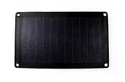 Портативний сонячний зарядний пристрій Dasolar 10W 1xUSB Black - мініатюра 2