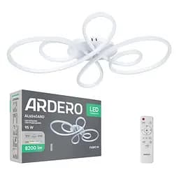 Світлодіодна люстра Ardero AL6540ARD FABIO M 95Вт білий