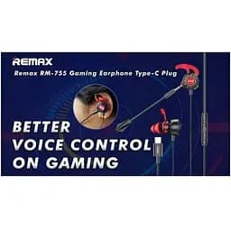 Ігрові навушники Remax RM-755 Type-C Gaming Headphone зі штекером usb-c - мініатюра 2