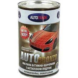 Мастика бітумно-каучукова Автотрейд Autobronzo 5 л