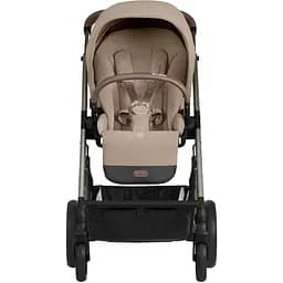 Коляска Cybex Balios S Lux TPE Almond Beige з бампером бежева (522005233) - мініатюра 3