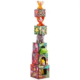 Пирамидка Djeco Большие джунгли (DJ09101)