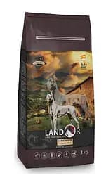 Сухой корм Landor ADULT LARGE BREED LAMB & RICE 3 кг для взрослых собак больших пород ягненка с рисом