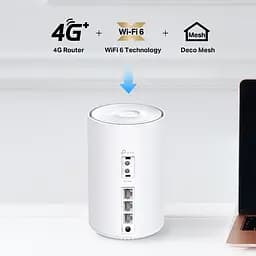 TP-Link Система WiFi-Mesh Deco X10 4G/LTE. AX1500, 3xGE LAN/WAN, 1мод - мініатюра 6