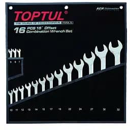 Комплект ключей рожково-накидных 16 шт. 7-32 Toptul hoz0007935