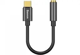 Адаптер Baseus Type-C Male to 3.5mm Female Adapter L54 Black