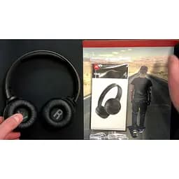 Навушники накладні бездротові JBL Tune 500 BT (JBLT500BTBLK) чорні - мініатюра 6
