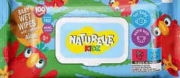 Вологі серветки для дітей Naturelle Kidz Алое Вера 100 шт.