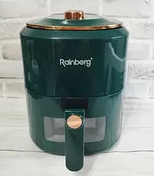 Аерофритюрниця електрична безмасляна Rainberg RB-2242 7.5 л 3800 Вт Зелений - мініатюра 4