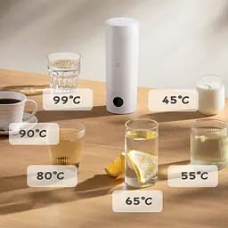 Термос електричний  термопот MiJia Portable Electric Cup 2 350 мл (MJDRB02PL) чорний - мініатюра 7