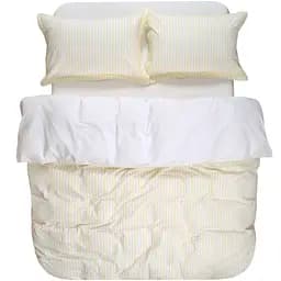 Постільна білизна Lotus Home Timeless жовтий полуторний (svt-2000022350266)