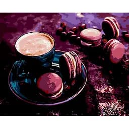 Картина за номерами ZiBi Art Line Кавова насолода 40х50 см (ZB.64199)