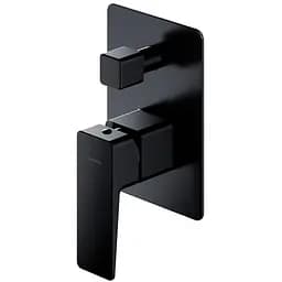 Смеситель скрытого монтажа для душа Omnires Parma black mat (PM7435BL)