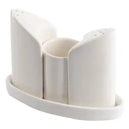 Набор спецовниц Led Arrow 3 предмета на фарфоровой подставке белый (B010808)