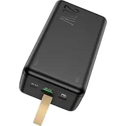 Зовнішній акумулятор Hoco Tacker Power Bank J87B 30000mAh чорний