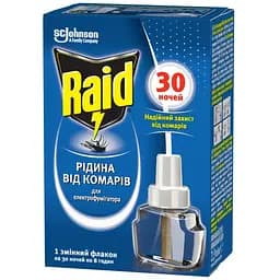 Рідина для електрофумігаторів Raid від комарів 30 ночей